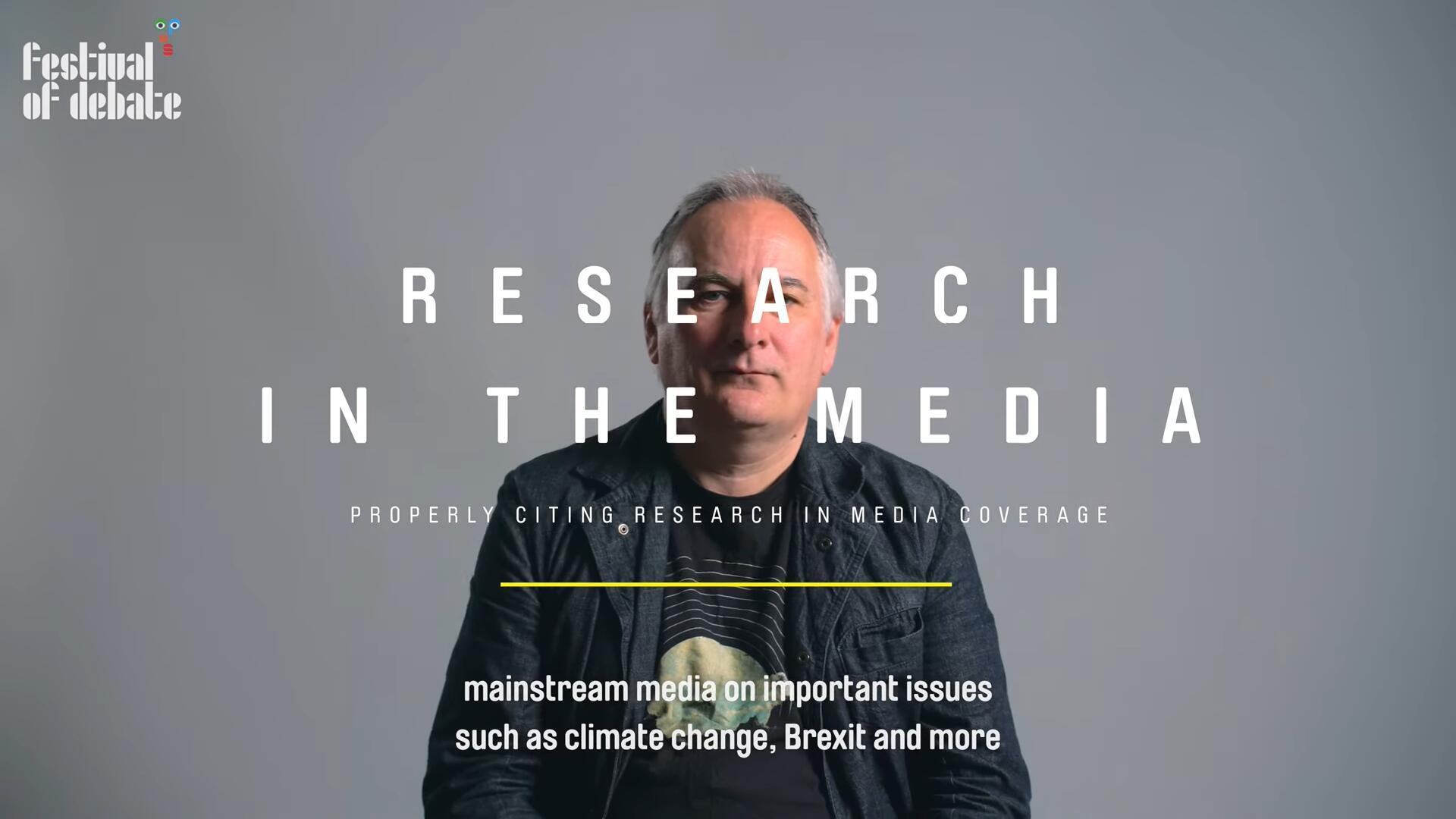 Research in the Media (title screen)