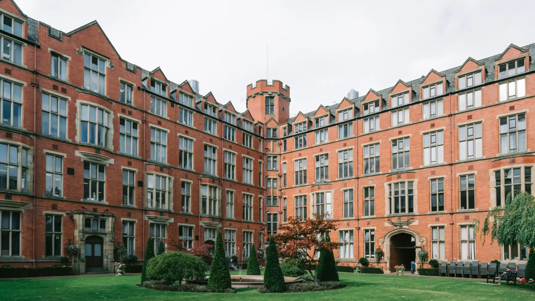 Firth Court with Courtyard in front