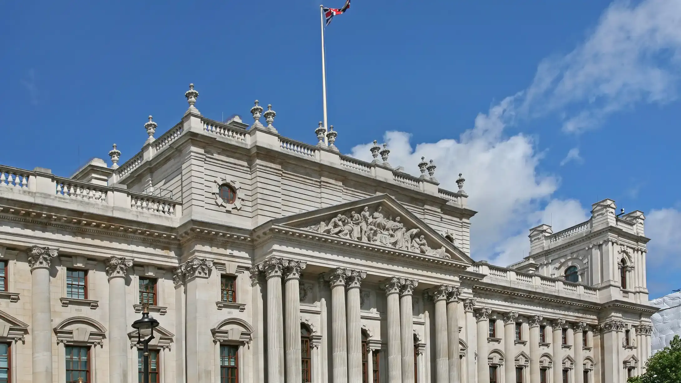 British government building, Whitehall