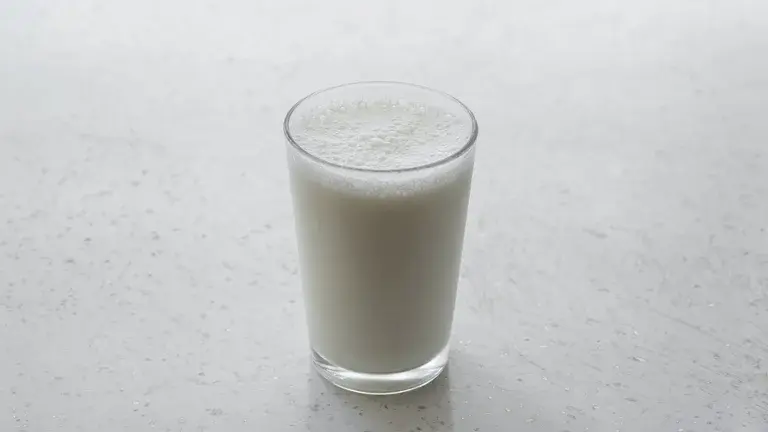 Glass of milk