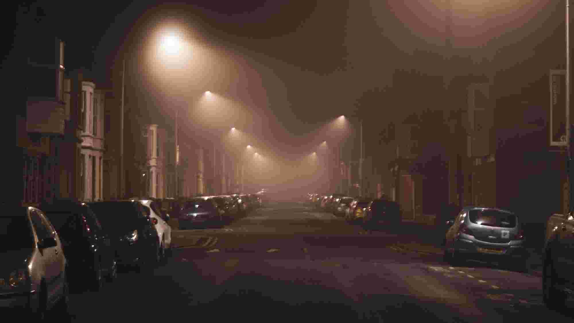 A street at night