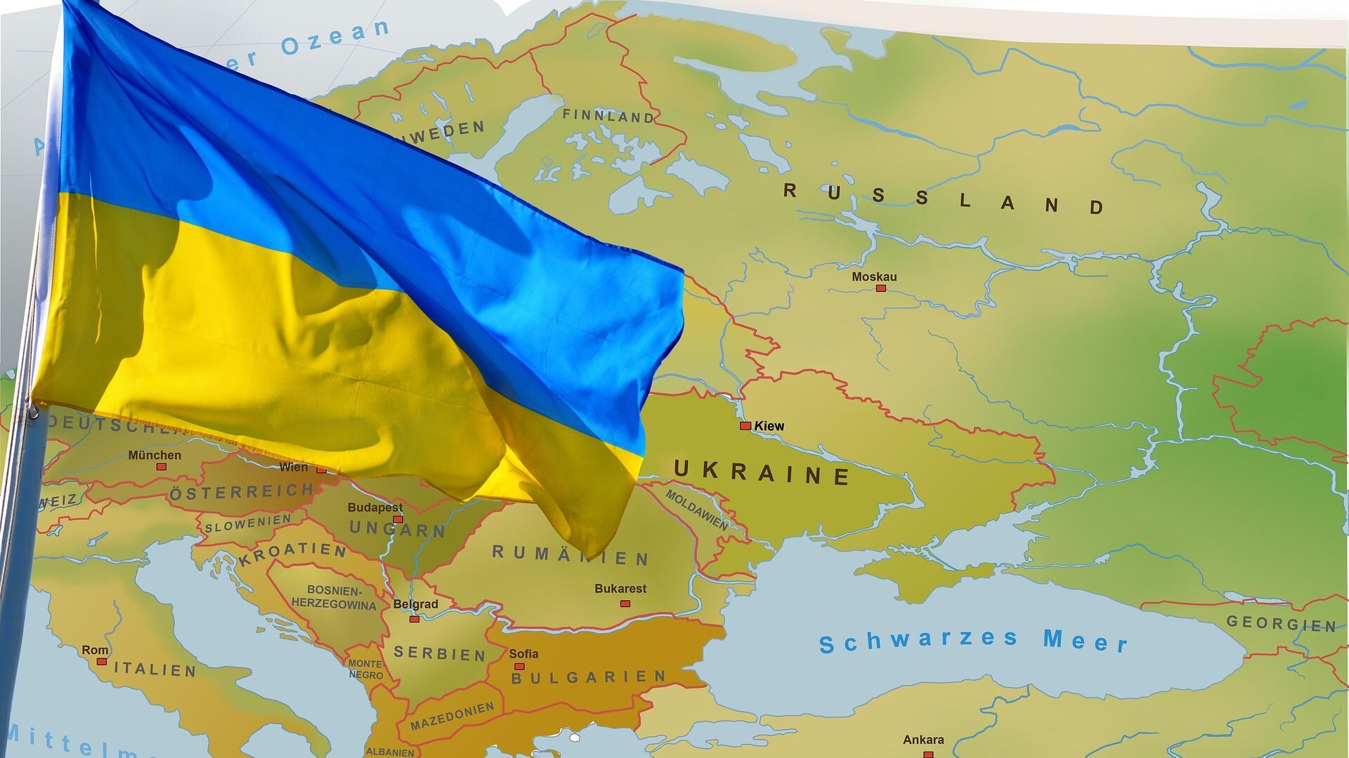 a map of ukraine