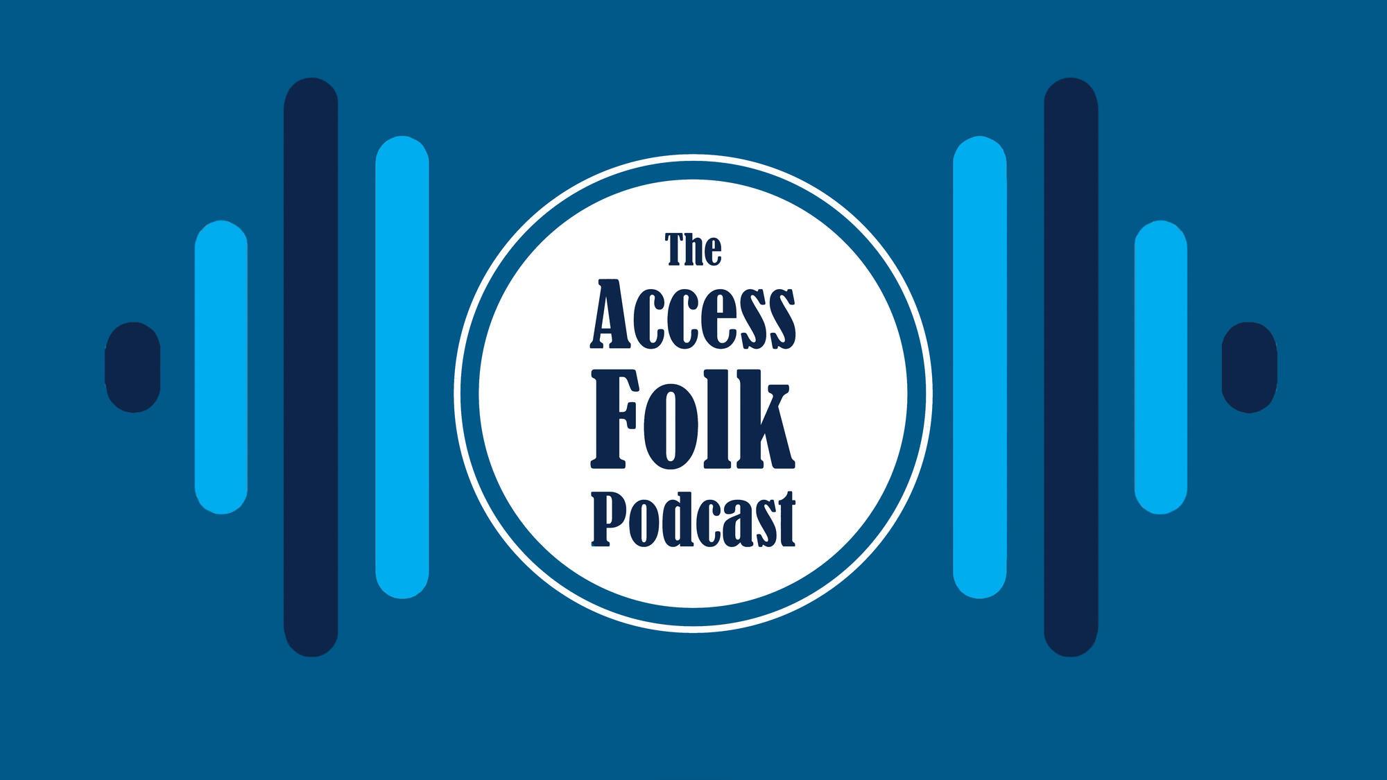 logo for access folk forrest